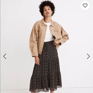 Madewell Pleat-Sleeve Military Jacket SEED KHAKI